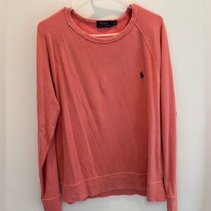 Men’s Polo Ralph Lauren terrycloth crew neck sweatshirt